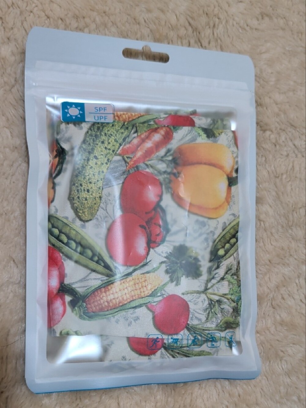 Adult Gardening Sleeves Vegetable Print - Colorful Garden Pattern (Large) - Picture 7 of 8